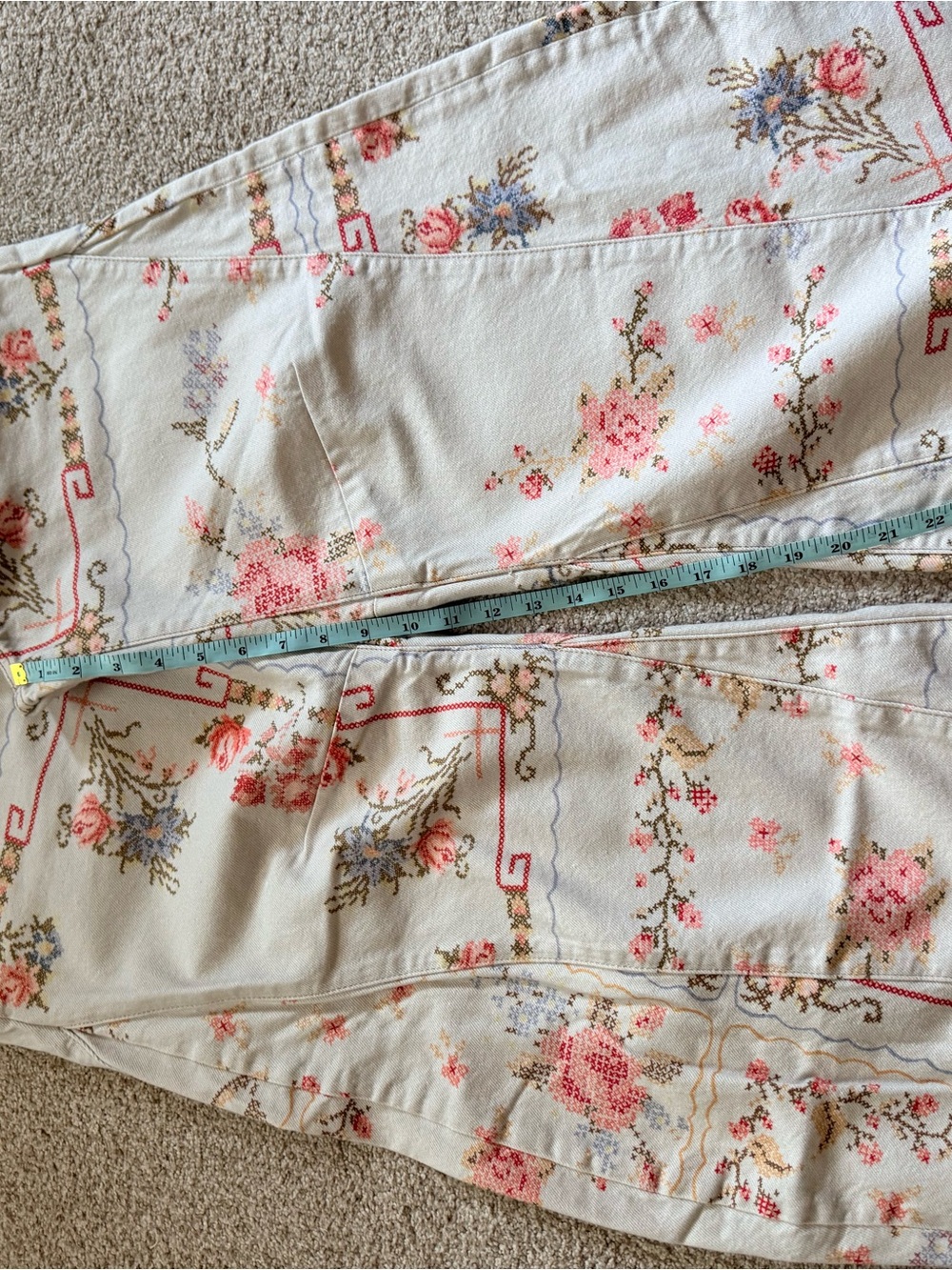 NWT We The Free Eden Slouch Floral Wide-Leg Women’s - Picture 7 of 13